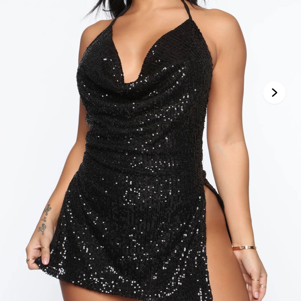 Fashion Nova Feeling Frisky Dress